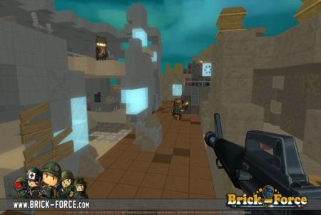 Brick Force Waffe