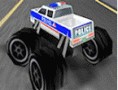 3D Polizei Monstertruck
