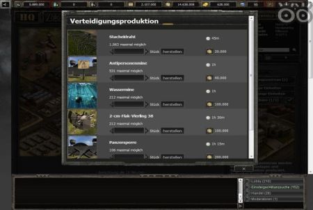 Wargame 1942 Verteidigung