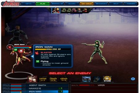 Marvel Avengers Alliance Ausrüstung