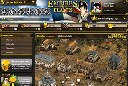 Empires in Flames Strategiespiel