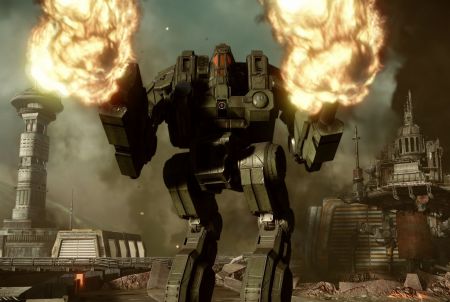 Mech Warrior Online Flammenwerfer