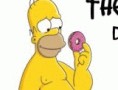 Simpsons Donut Ping Pong