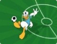 Mickey und Donald Fußball