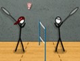 Stick Figure: Badminton 2