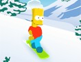 Bart Simpson Snowboarding
